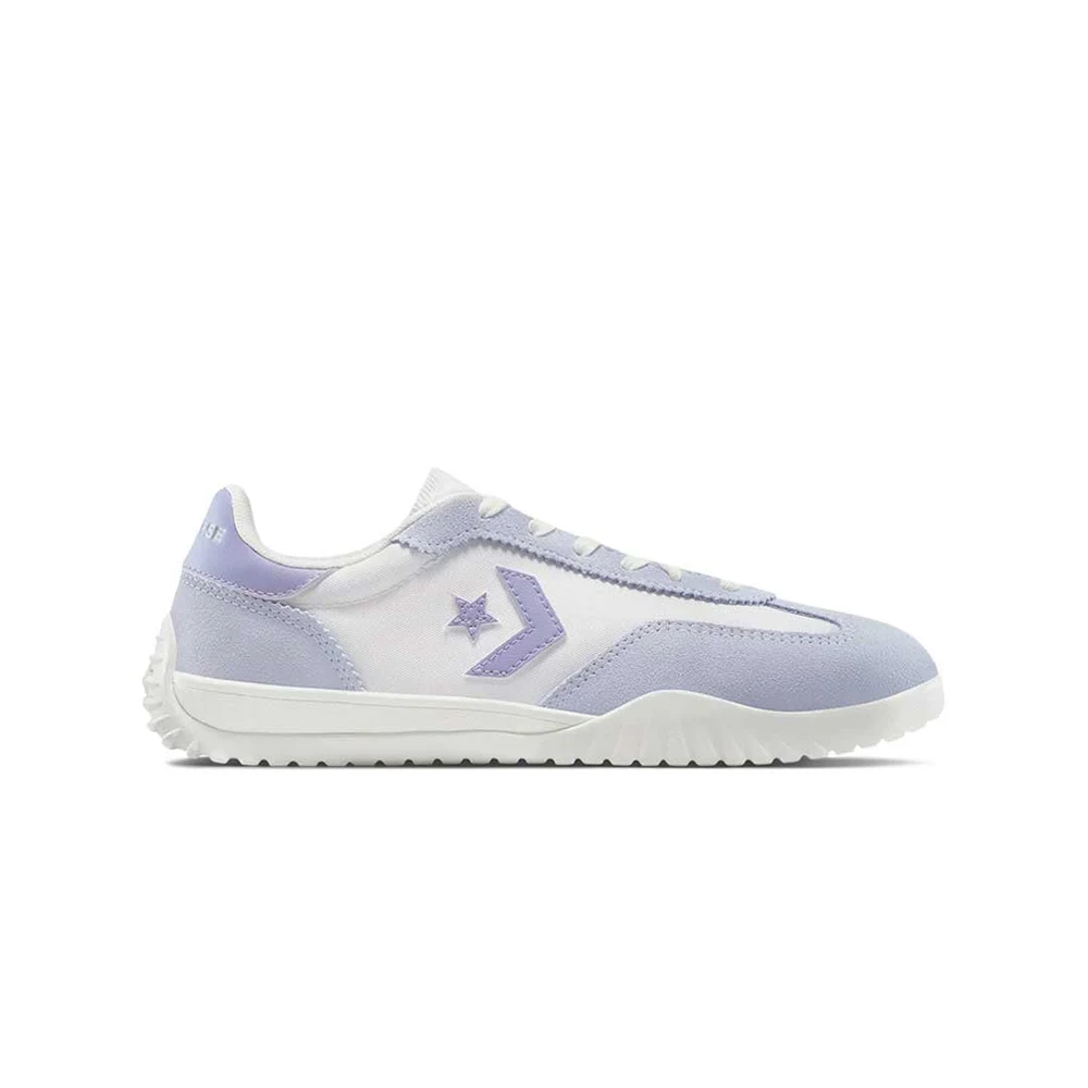 Tenis Converse Run Star Trainer Low Top Niños — Blanco / Morado