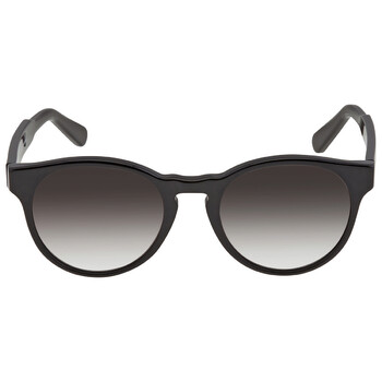 Gafas de sol redondas con degradado gris