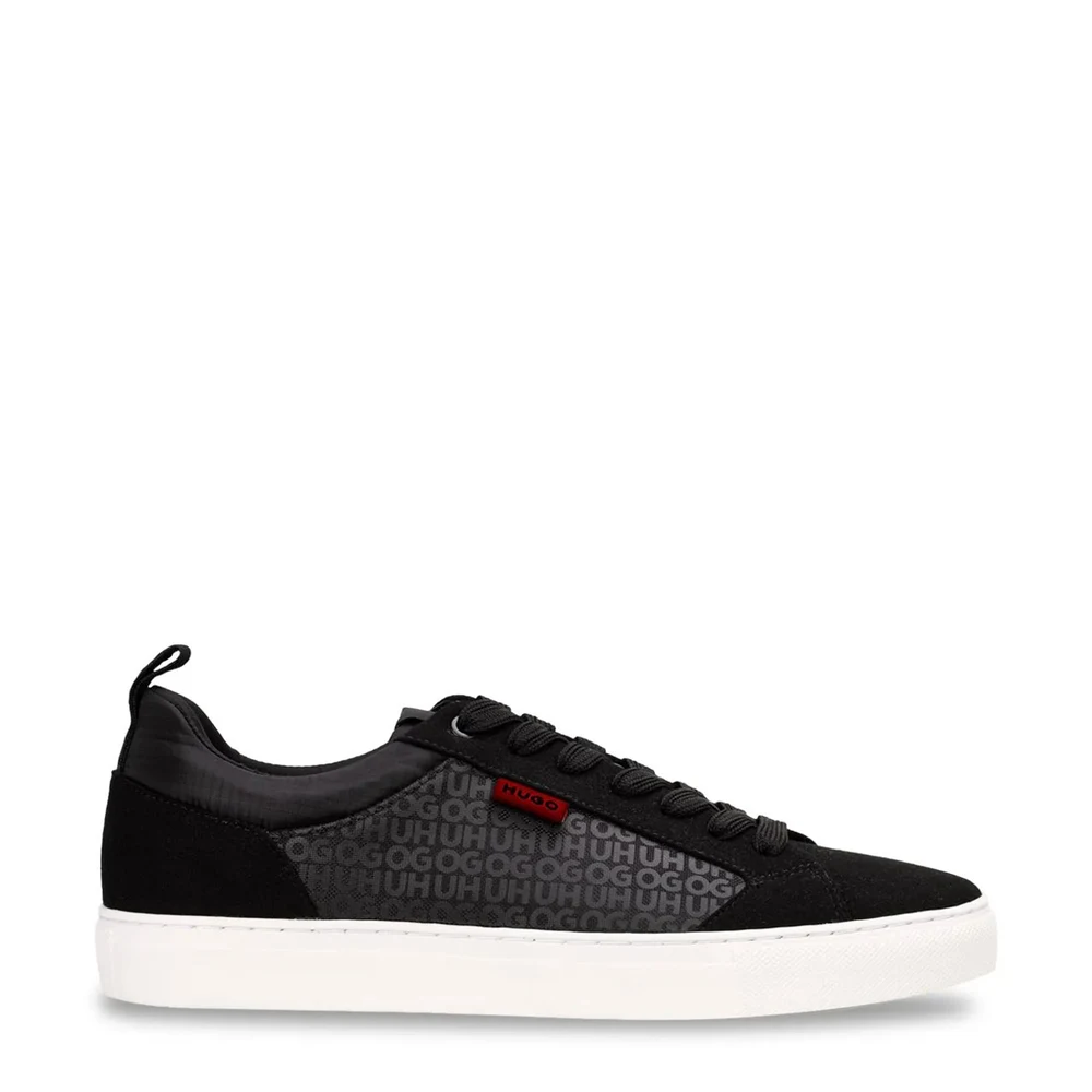 Tenis HUGO Morrie Logo Sneaker Negro
