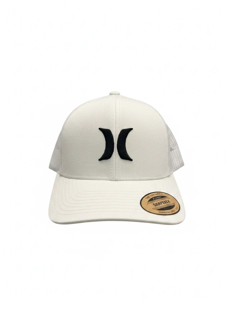 Gorra Hurley Trucker Blanca Snapback