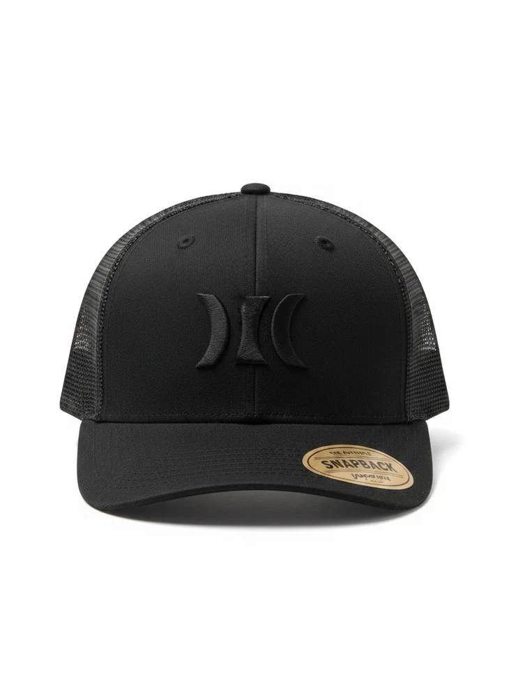 Gorra Hurley Trucker Negro Snapback