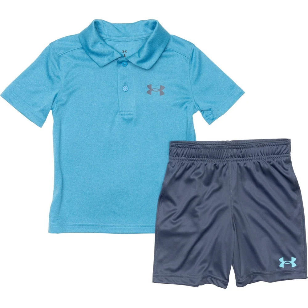 Conjunto Under Armour Polo Camisa + Short Niño