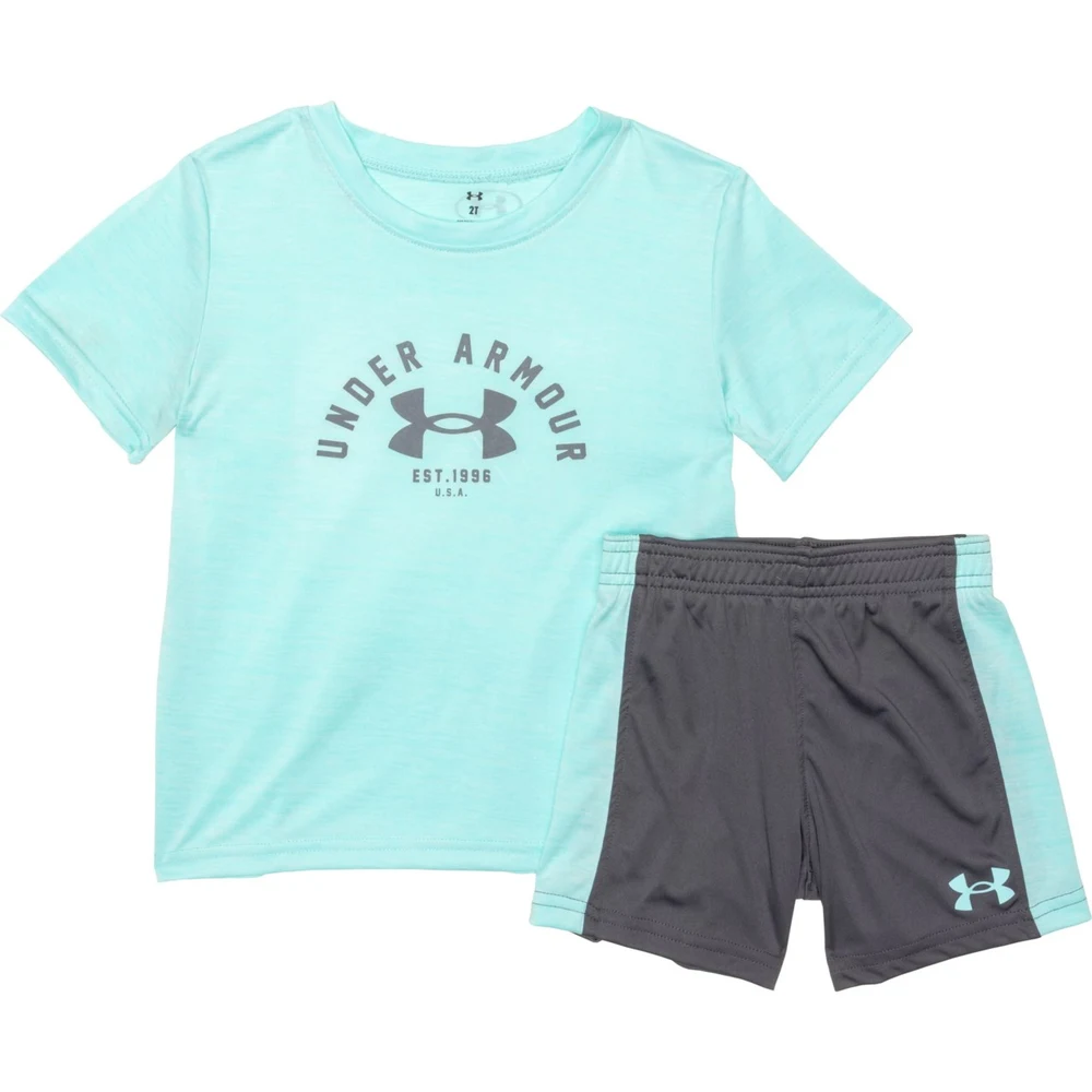 Conjunto Under Armour Playera Twist Bar + Short Niño